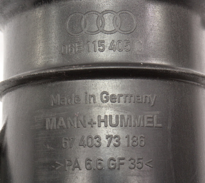 Oil Filter Housing Audi A4 A5 A6 A7 A8 3.2 3.0 2.8 V6 - Genuine - 06E 115 405 C