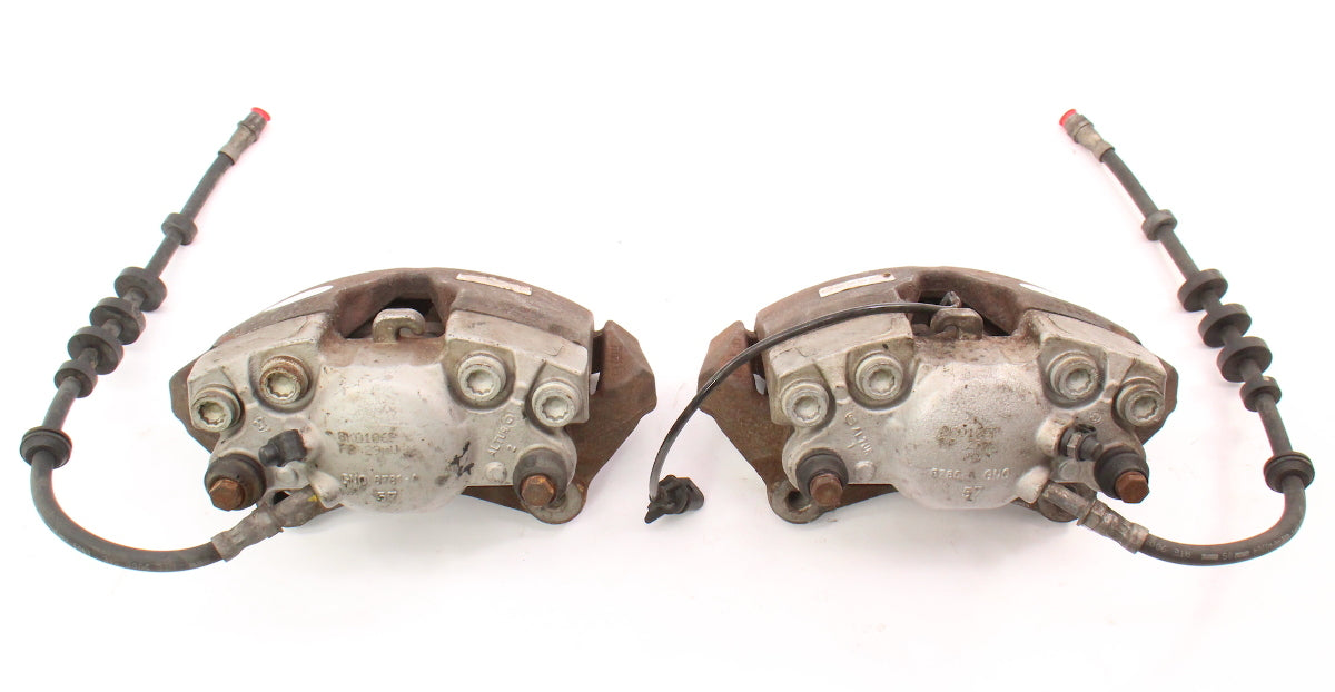 Front Big Brake Caliper Set 320mm x 30mm 09-12 Audi A4 A5 S4 S5 B8 - Genuine