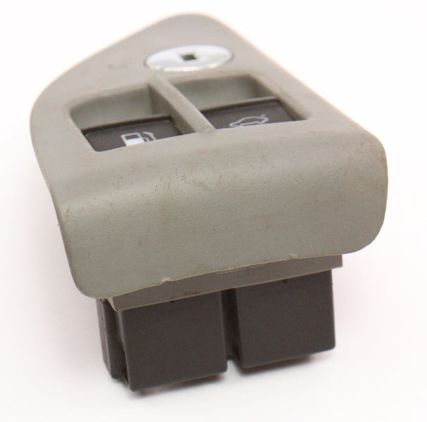 Gas Fuel Door Trunk Switches Lock Trim Gray 98-05 VW Passat B5 B5.5 - Genuine