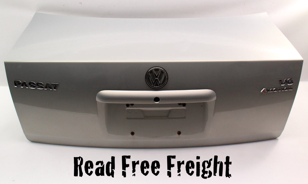 Trunk Lid Deck Boot 98-01 VW Passat B5 Sedan - LB7Z Silver - Genuine