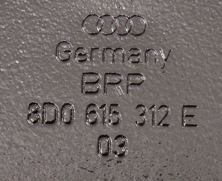 Front Brake Dust Shield Set 98-05 VW Passat Audi A4 B5 A6 ~ 8D0 615 312 E