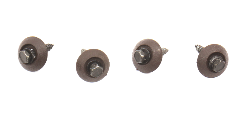 Dash Mount Bolts Screws & Caps VW Rabbit Cabriolet Convertible MK1 ~ 161 857 084