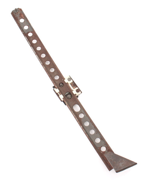 LH Front Window Regulator Track 80-93 VW Rabbit Cabriolet MK1 - 155 837 415