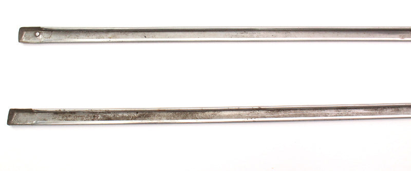 2x Chrome Exterior Lower Rocker Body Trim Moldings 75-84 VW Rabbit Mk1 : Genuine