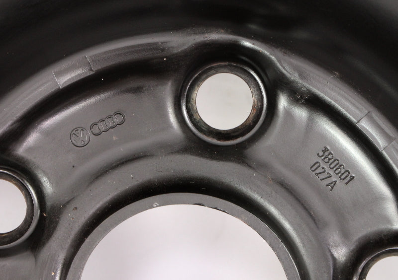 Steel Spare Wheel 16" x 7" 98-01 VW Passat Audi 5x112 ET45 Genuine 3B0 601 027 A