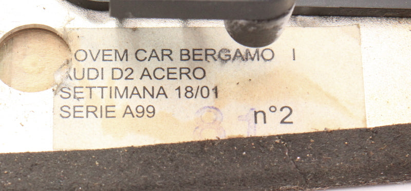 Shifter Shift Wood Trim Surround 97-03 Audi A8 S8 D2 - Genuine - 4D1 863 270 C