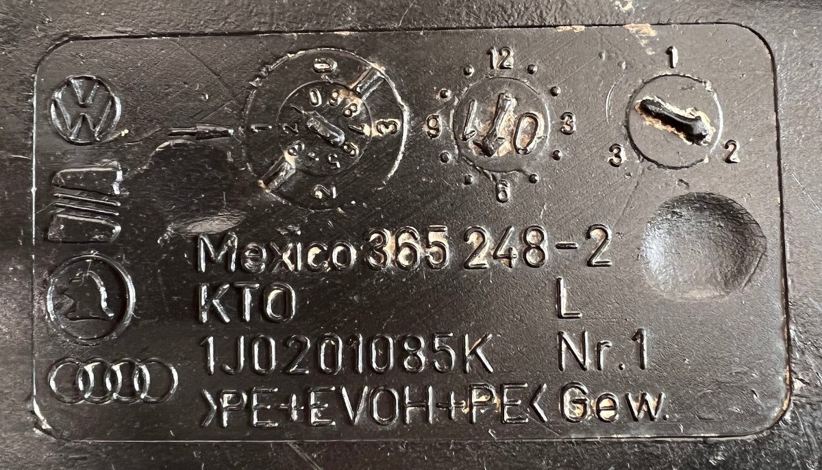 Gas Fuel Tank 98-05 VW New Beetle Gasoline Local Pickup Iowa - 1J0 201 085 K