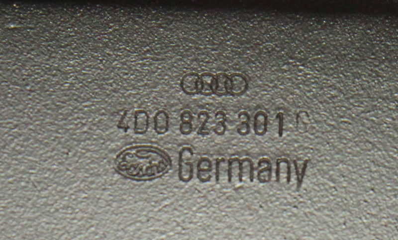 Hood Hinges Set 97-03 Audi A8 S8 D2 - Black - Genuine - 4D0 823 301 C / 302 C