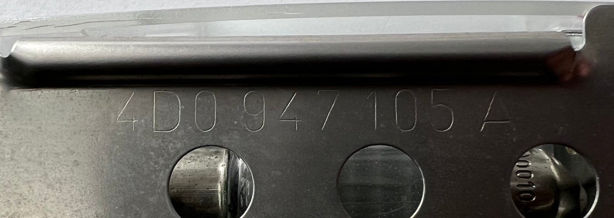 Smoked Sun Visor Ceiling Light Set Audi A4 S4 TT A8 S8 B5 B6 D2 - 4D0 947 105 A