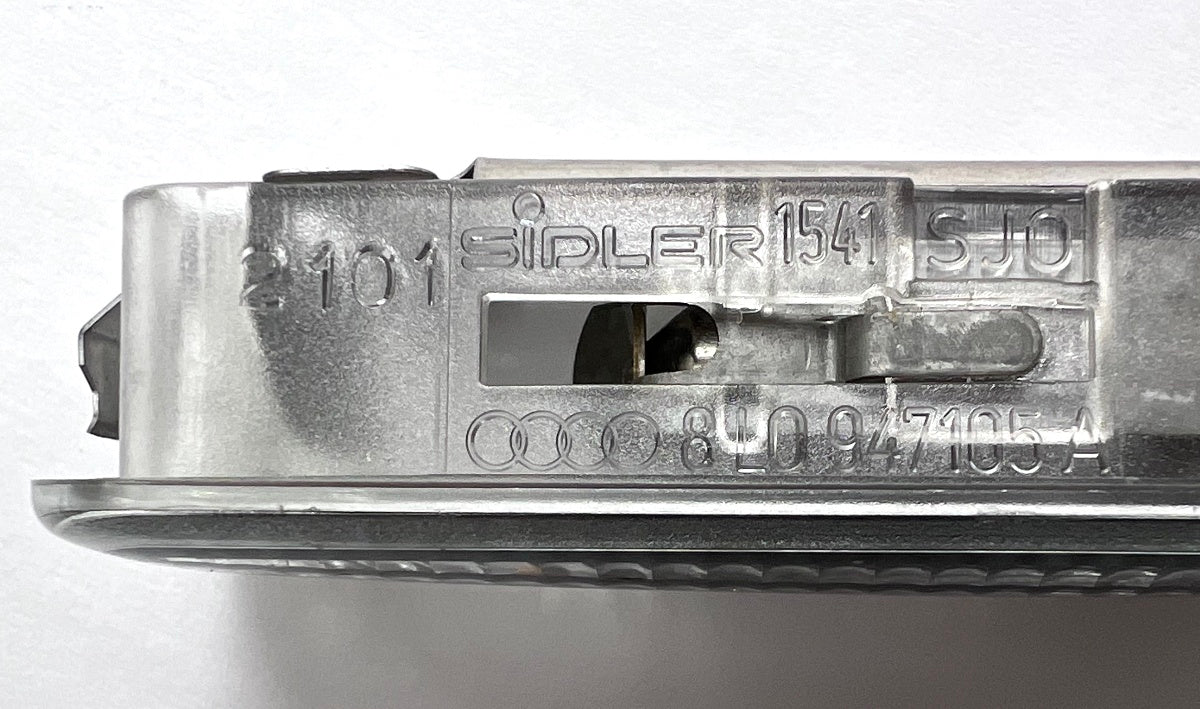 Smoked Sun Visor Ceiling Light Set Audi A4 S4 TT A8 S8 B5 B6 D2 - 4D0 947 105 A