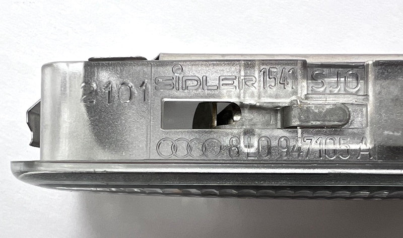 Smoked Sun Visor Ceiling Light Set Audi A4 S4 TT A8 S8 B5 B6 D2 - 4D0 947 105 A