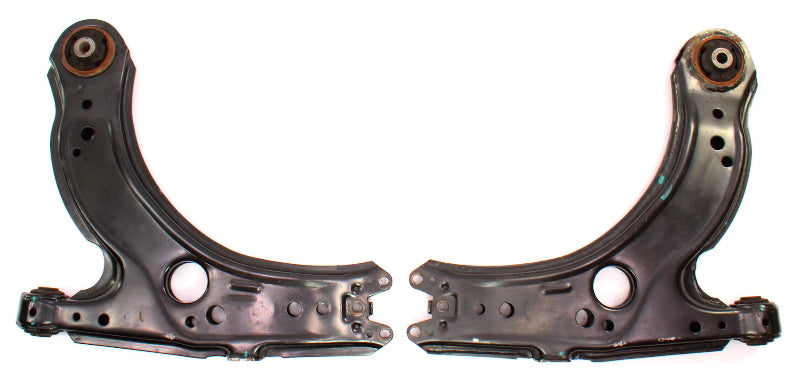 Pair Front Control Arm Good Bushings VW 99-05 Jetta Golf GTI MK4 Beetle
