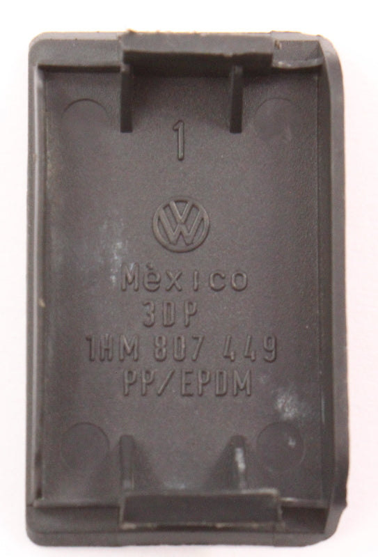 Rear Bumper Bolt Cap Covers 93-99 VW Jetta Golf GTI Cabrio MK3 ~ Black L041