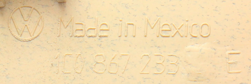 LH Interior A Pillar Trim Panel Cover 98-05 VW Beetle Beige - 1C0 867 233 E