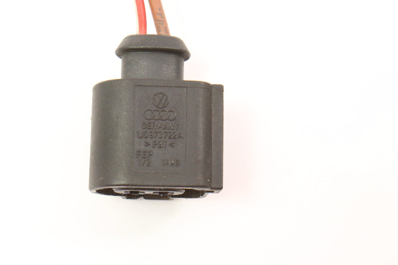 Washer Pump Plug Pigtail Connector Audi A6 C5 A4 B6 - Genuine - 1J0 973 722 A