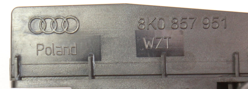 Ash Tray Ashtray 09-16 Audi A4 S4 B8 - Genuine -  8K0 857 951