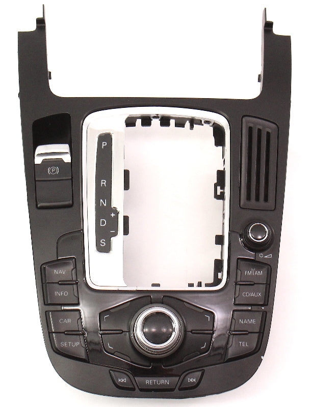 MMI Controls Console Shifter Trim 09-12 Audi A4 B8 A5 S5 Genuine - 8T0 919 609 A