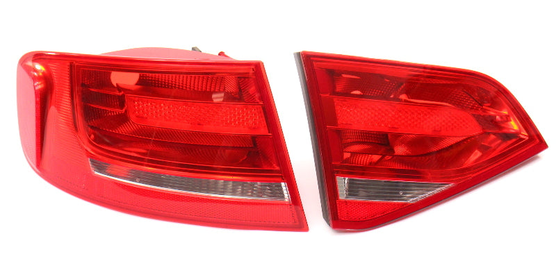 LH Tail Light Lamp Set 09-12 Audi A4 S4 B8 Halogen Genuine 8K5 945 095 E & 093 E