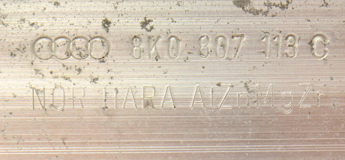 Front Bumper Rebar Reinforcement Bar 08-12 Audi A4 S4 A5 S5 B8 ~ 8K0 807 113 C