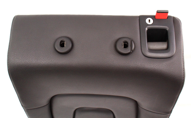 LH Rear Seat Back Rest & Latch 09-16 Audi A4 B8 Sedan - Leather - Genuine