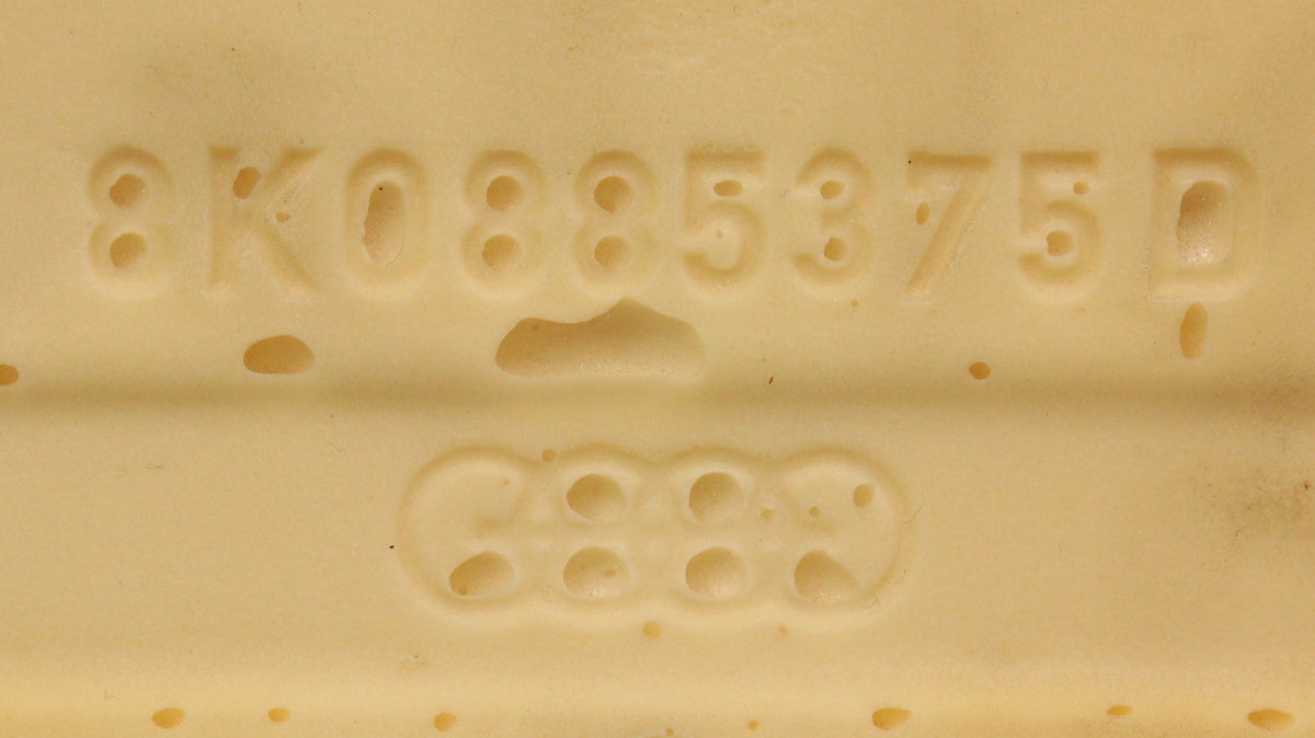 Rear Seat Cushion 09-16 Audi A4 B8 Sedan / Wagon Black Leather - Genuine