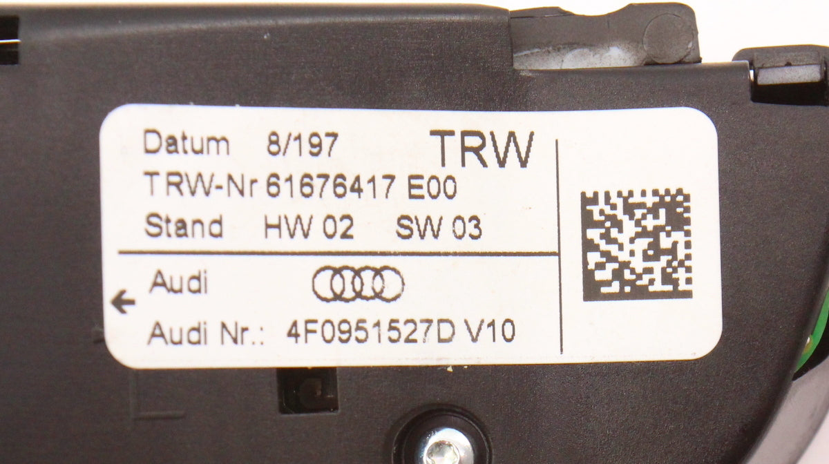 Steering Wheel Buttons Controls 09-12 Audi A4 B8 - Genuine - 4F0 951 527 C/D