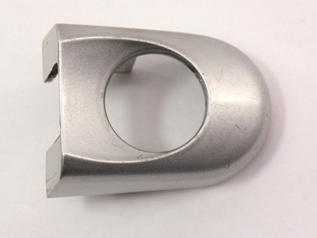 Door Handle Key Hold Thumb Cap 98-10 VW Beetle - LG9R Silver - 1C0 837 879