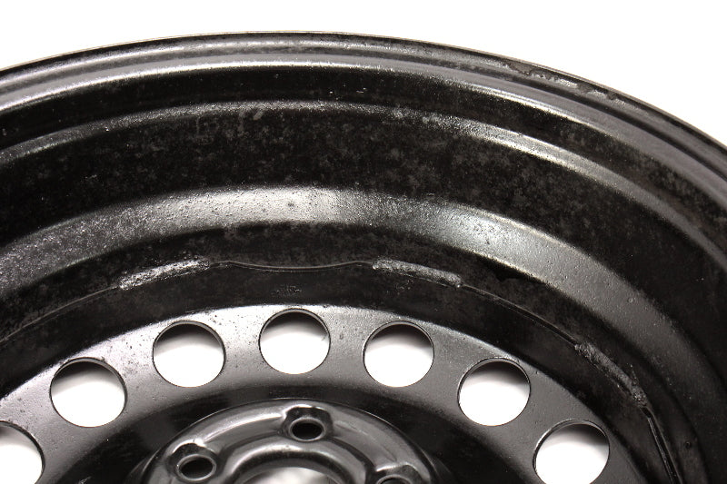 16" x 6.5 Spare Steel Wheel Set 5x100 99-05 VW Jetta Golf Beetle - 1J0 601 027 L