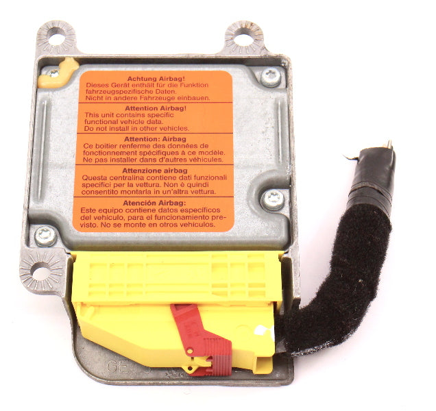 Airbag Computer Module & Plug 99-01 VW Golf Jetta Mk4 Beetle - 6Q0 909 605 A