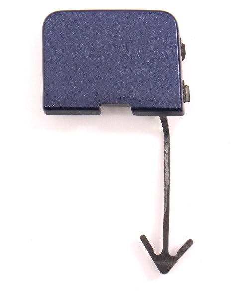 Rear Bumper Tow Hook Cover 06-10 VW Passat Sedan B6 - LD5Q Shadow Blue - 3C5 807 441