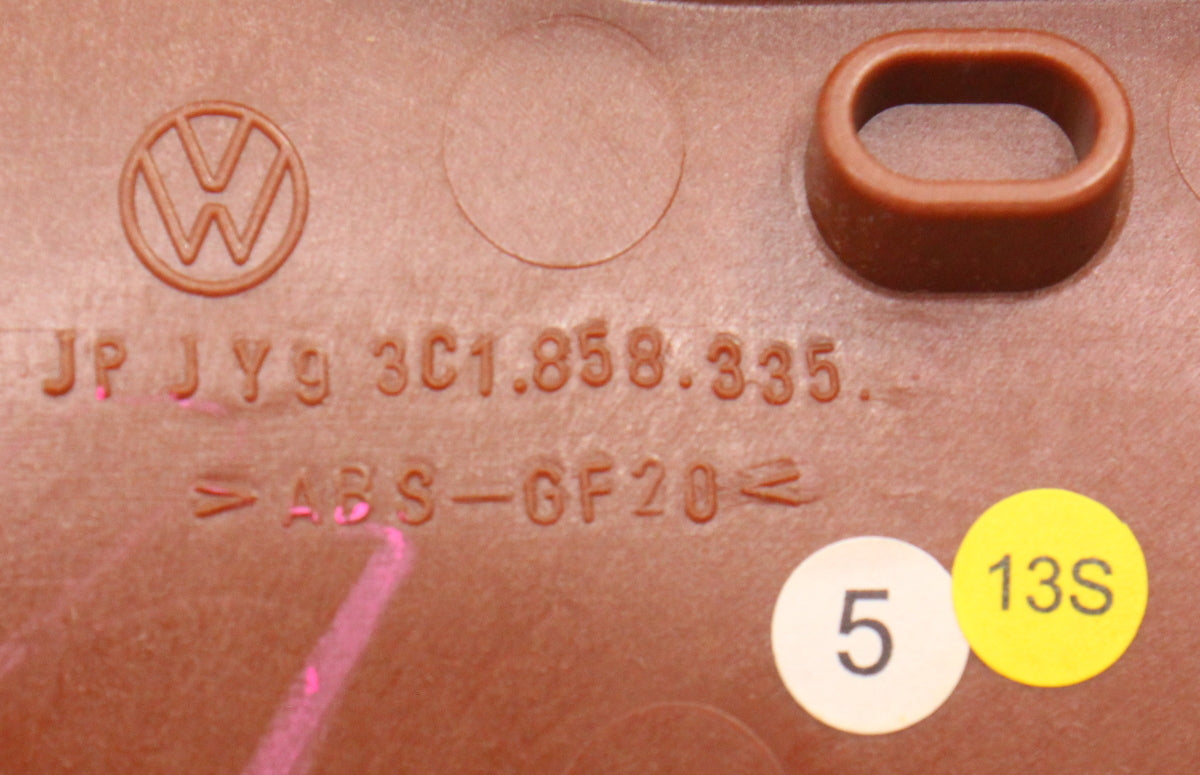 Wood & Brushed Silver Interior Dash Trim Set 06-10 VW Passat B6 - Genuine