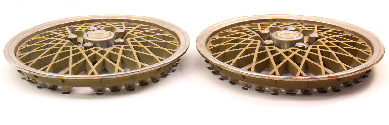 Set of 2 Stock Hub Caps Hubcap 82-84 Chevrolet Chevy Celebrity Genuine 140 35618