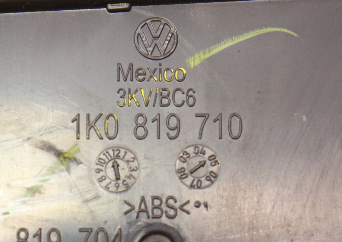 RH Dash Air Vent 05-10 VW Jetta Rabbit Golf MK5 - Brown - Genuine - 1K0 819 710