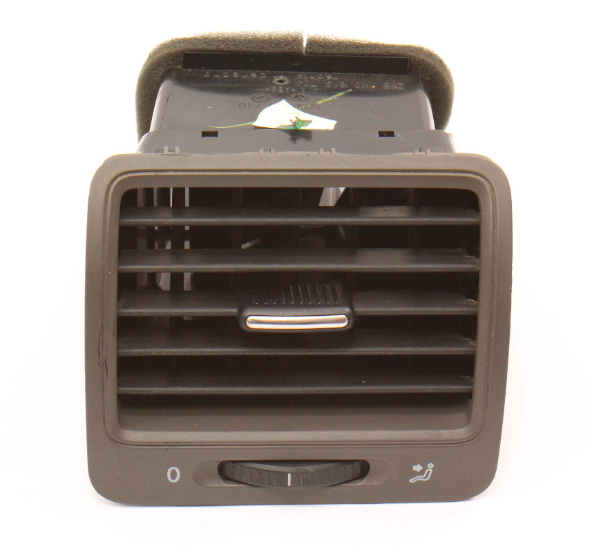 RH Dash Air Vent 05-10 VW Jetta Rabbit Golf MK5 - Brown - Genuine - 1K0 819 710