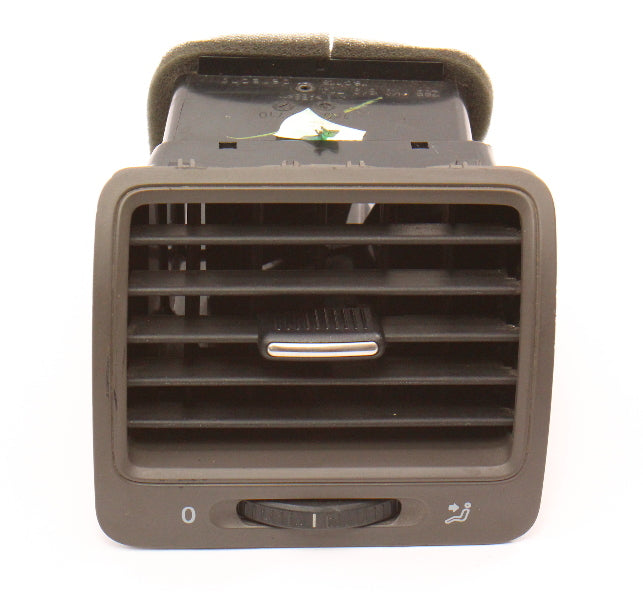 RH Dash Air Vent 05-10 VW Jetta Rabbit Golf MK5 - Brown - Genuine - 1K0 819 710