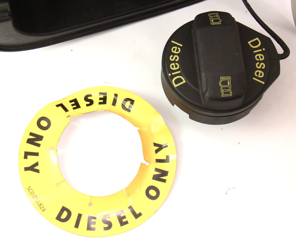 Gas Fuel Door Cap Cover Assembly 09-14 VW Jetta Sportwagen TDI LR7L 1K9 809 857