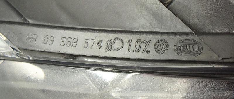 RH Headlight Head Light Lamp 10-14 VW Jetta Golf Sportwagen MK6 - 5K0 941 006 C