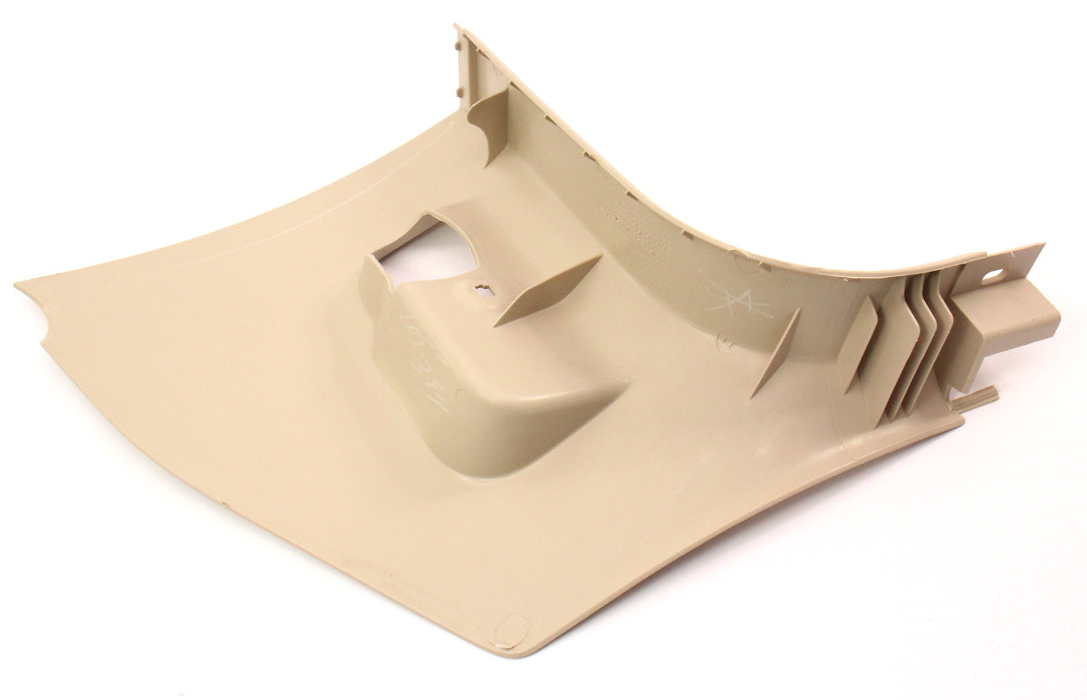 LH Kick Panel Interior Lower Trim 05-10 VW Jetta Rabbit MK5 Beige 1K1 863 483 A