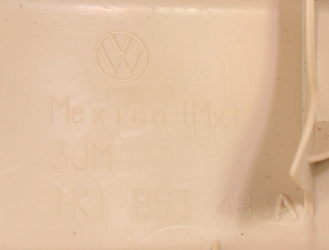 LH Kick Panel Interior Lower Trim 05-10 VW Jetta Rabbit MK5 Beige 1K1 863 483 A