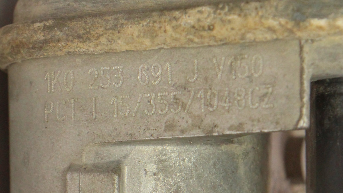 Exhaust Flap Motor 09-14 VW Jetta Golf MK6 Passat TDI CJAA CBEA ~ 1K0 253 691 J