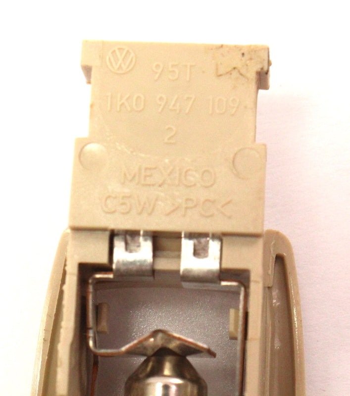 2x Sunvisor Visor Ceiling Dome Map Light 10-18 VW Jetta Golf MK6 - 1K0 947 109