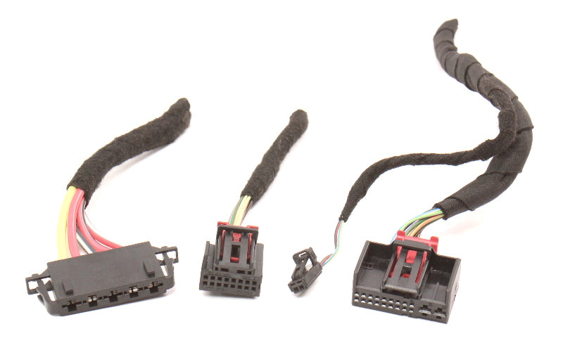 Climate Control Wiring Harness Plugs Pigtails 09-12 VW Jetta Golf Eos Tiguan SW