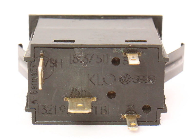 Rear Defrost Switch Button VW Jetta Rabbit GTI Cabriolet MK1 ~ 321 959 621 B