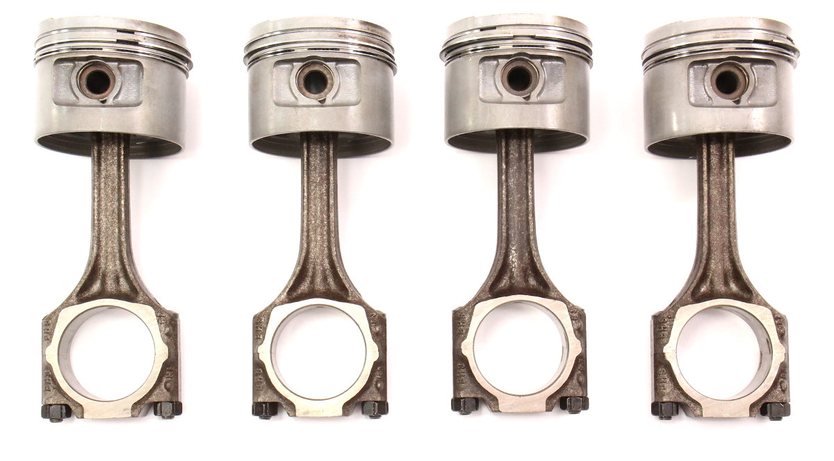 1.8 8V Piston & Connecting Rod Set 85-92 VW Jetta Golf GTI MK2 Cabriolet 80.985