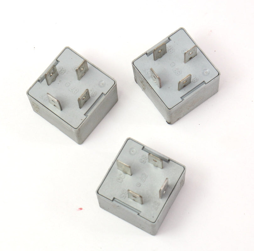 3x Relay 53 Multi Purpose Horn AC VW Jetta Golf Rabbit Passat - 141 951 253 B