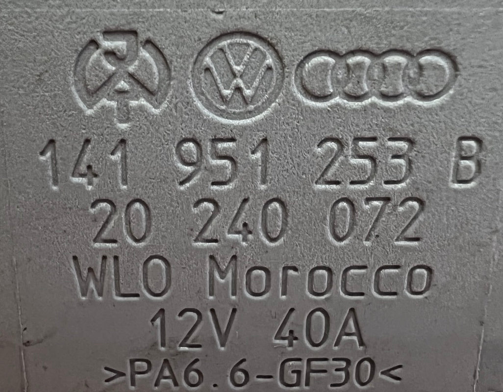 3x Relay 53 Multi Purpose Horn AC VW Jetta Golf Rabbit Passat - 141 951 253 B