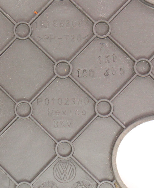 LH Lower Dash Panel Cover Trim 05-10 VW Jetta Rabbit GTI MK5 SW - 1K1 863 083