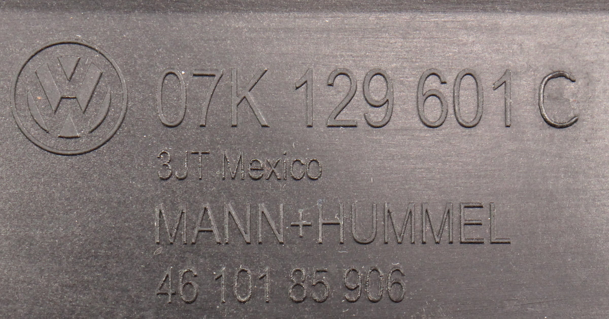 Engine Cover Air Intake Filter Box 2.5 05-08 VW Jetta Rabbit MK5 ~ 07K 129 601 C