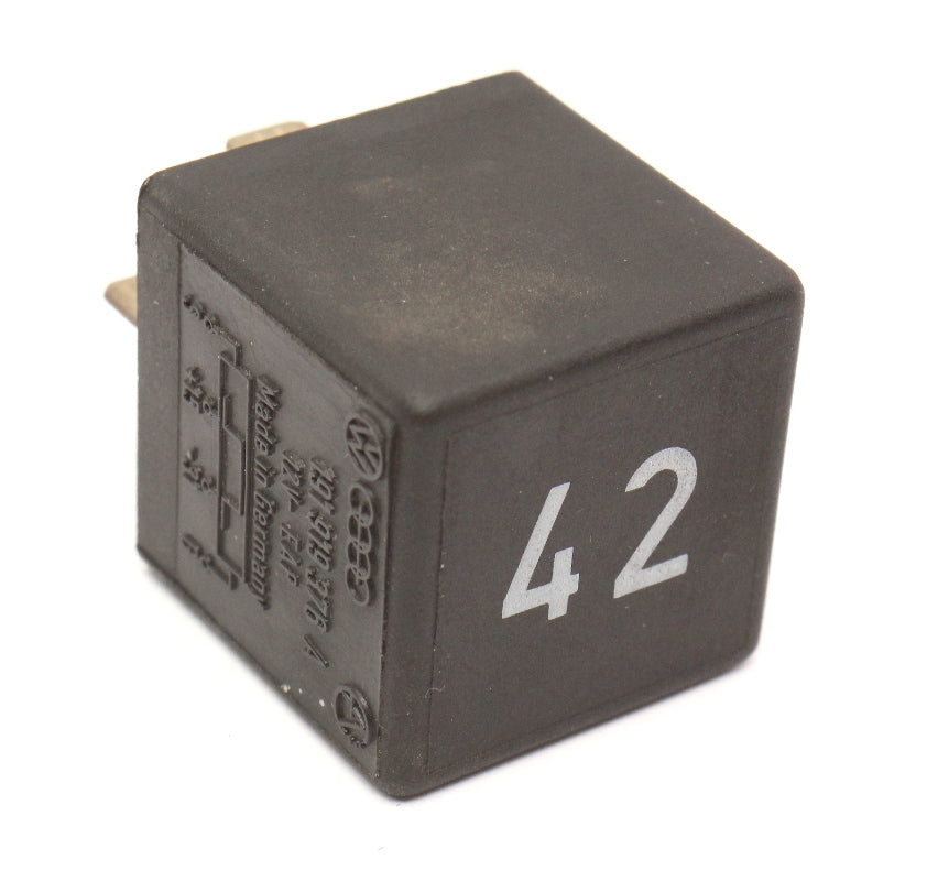 Engine Coolant Relay 42 VW Audi Jetta Golf Rabbit Passat Corrado ~ 191 919 376 A