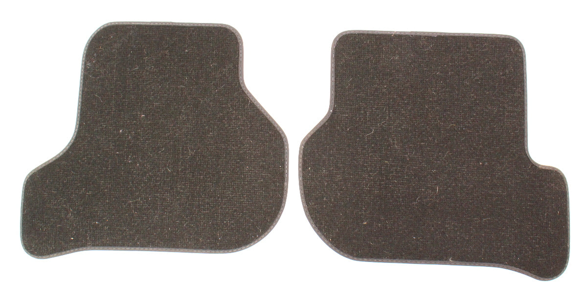 Rear Floor Mats 05-10 VW Jetta Rabbit GTI 09-14 Sportwagen MK5 - Anthracite